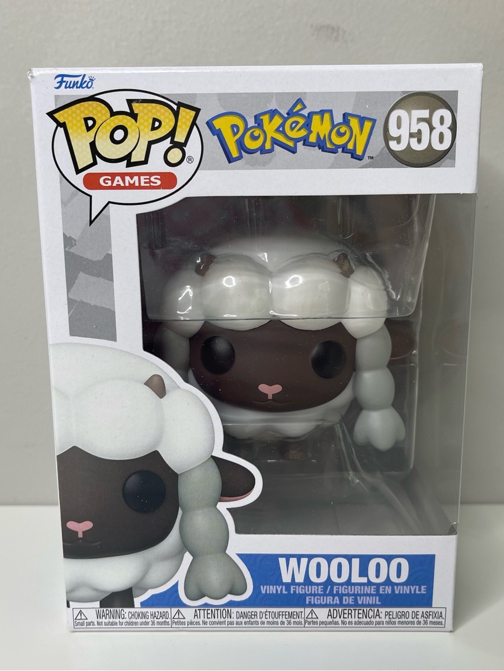 Funko Pop! Vinyl Figure: Pokemon Wooloo #958
